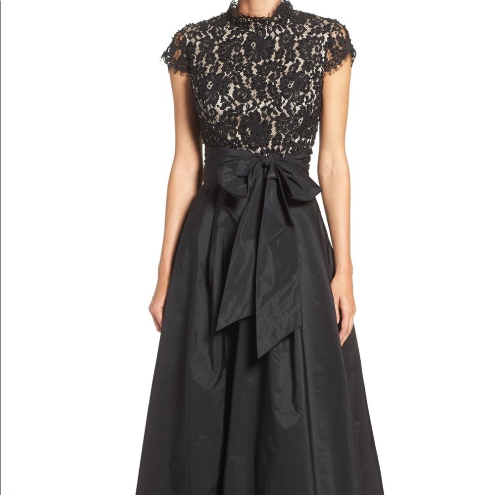 Eliza J Beaded Bodice Ballgown